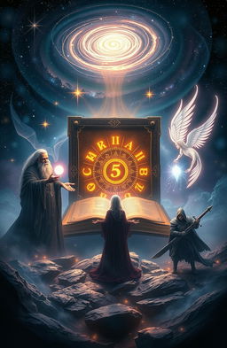 An enigmatic and mystical scene depicting the '5 Secrets of Fate'