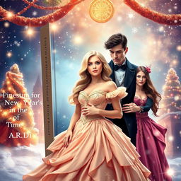 A stunning book cover for a fantasy romance novel by A