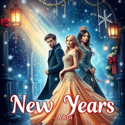 A stunning book cover for a fantasy romance novel by A