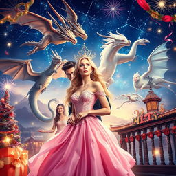 A mesmerizing book cover for a fantasy romance novel by A