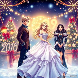 A vibrant book cover for a fantasy romance novel by A