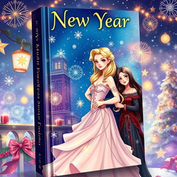 A vibrant book cover for a fantasy romance novel by A