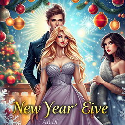 An enchanting book cover for a fantasy romance novel by A