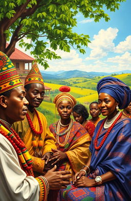 A historical depiction of the Kakembo and their role in the Buganda Throne after the 1966 turmoil in Uganda