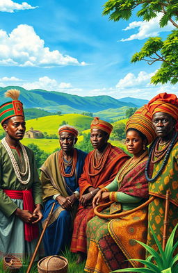 A historical depiction of the Kakembo and their role in the Buganda Throne after the 1966 turmoil in Uganda