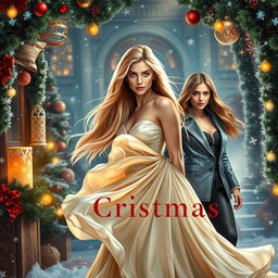 A captivating book cover for a fantasy romance novel by A