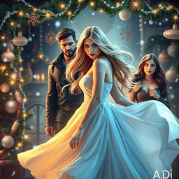 A captivating book cover for a fantasy romance novel by A