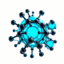 Carbon nanoparticles forming a spherical crystalline network with a combined structure of various layers of graphene, amorphous structures, and graphite fragments