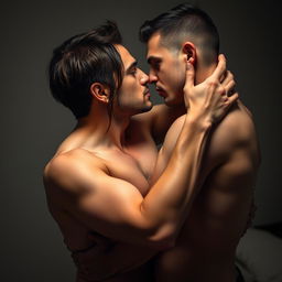 A suggestive yet artistic portrayal of two consenting adults exploring their intimacy
