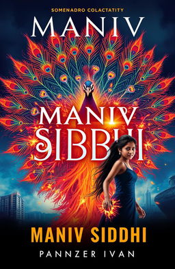 Design a captivating book cover for the young adult fantasy novel 'Maniv Siddhi'