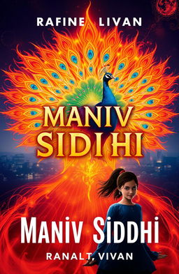 Design a captivating book cover for the young adult fantasy novel 'Maniv Siddhi'
