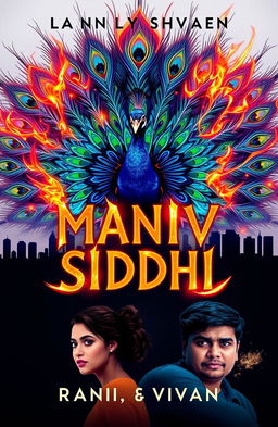 Create a captivating book cover for 'Maniv Siddhi', a young adult fantasy novel that focuses on self-discovery and supernatural abilities
