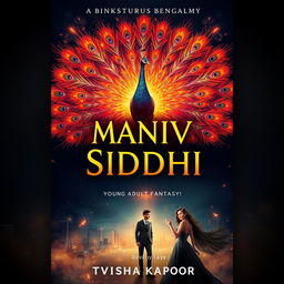 Create a captivating book cover for 'Maniv Siddhi', a young adult fantasy novel focused on self-discovery and supernatural abilities