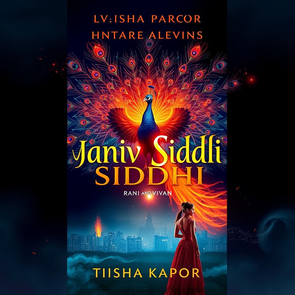 Create a captivating book cover for 'Maniv Siddhi', a young adult fantasy novel focused on self-discovery and supernatural abilities