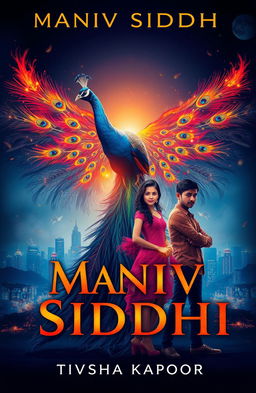 Create a captivating book cover for 'Maniv Siddhi', a young adult fantasy novel focused on self-discovery and supernatural abilities