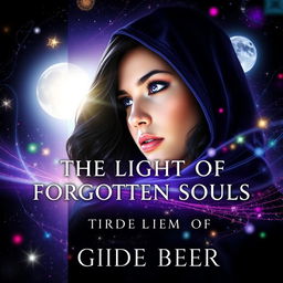 A stunning book cover for "The Light of Forgotten Souls" by Gide Beer
