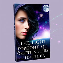 A stunning book cover for "The Light of Forgotten Souls" by Gide Beer