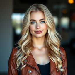 A 31-year-old woman named Laura, a vibrant and self-assured individual
