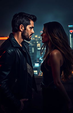 A thrilling love story set against a backdrop of suspense and intrigue
