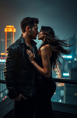 A thrilling love story set against a backdrop of suspense and intrigue