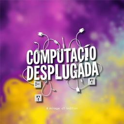A book cover design for 'Computação Desplugada'