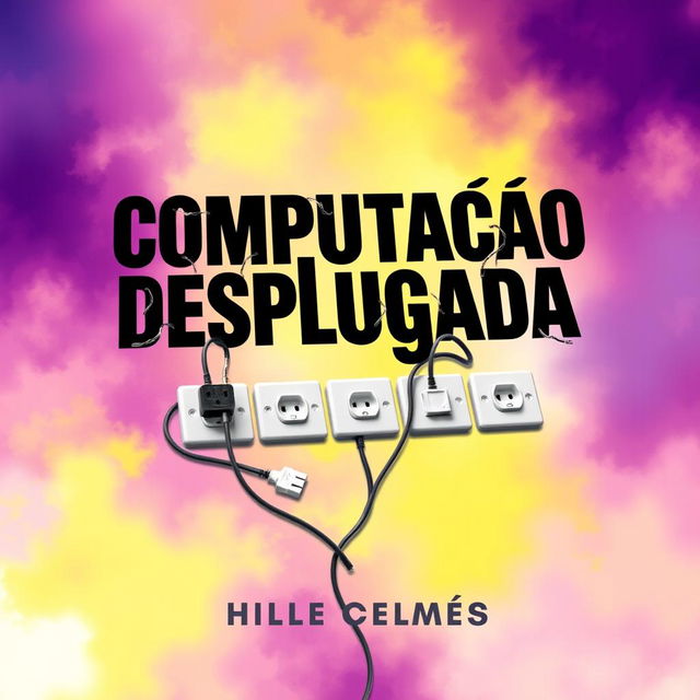 A book cover design for 'Computação Desplugada'