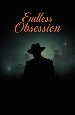 A dark, atmospheric scene depicting a mafia theme with an endless obsession motif