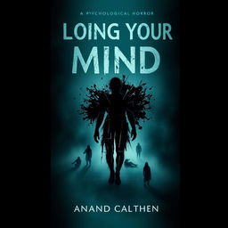 A psychological horror book cover focused on the theme of losing your mind
