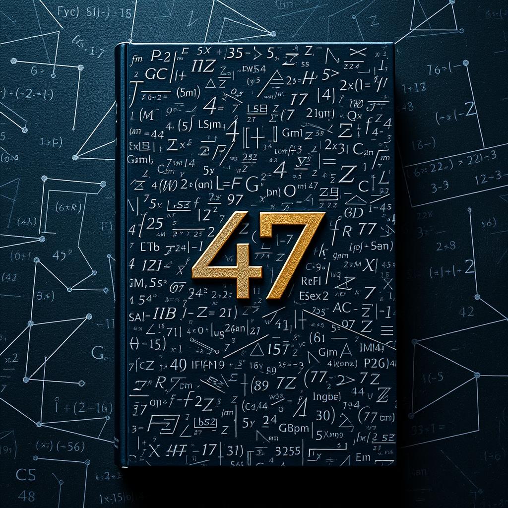 A psychological book cover filled with a dense array of intricate mathematical equations, symbolizing the complexity and turmoil of the mind