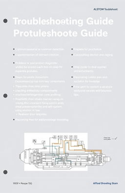 Detailed troubleshooting guide for Alstom propulsion EMU systems, covering common issues, diagnostic procedures, and maintenance tips