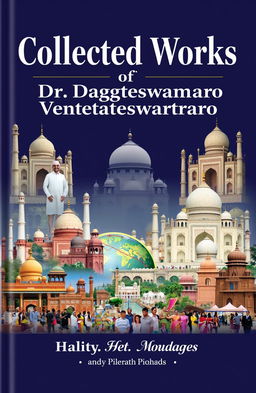 A book cover design featuring the title 'Collected Works of Dr
