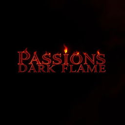 A dark-themed background featuring a smooth gradient transitioning from deep black to dark red, creating a moody and passionate atmosphere