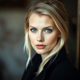 A 35-year-old woman with features similar to Léa Seydoux