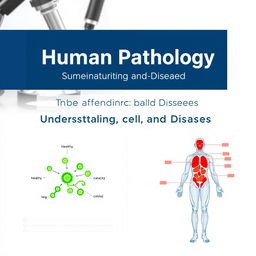 A professional layout for a human pathology presentation