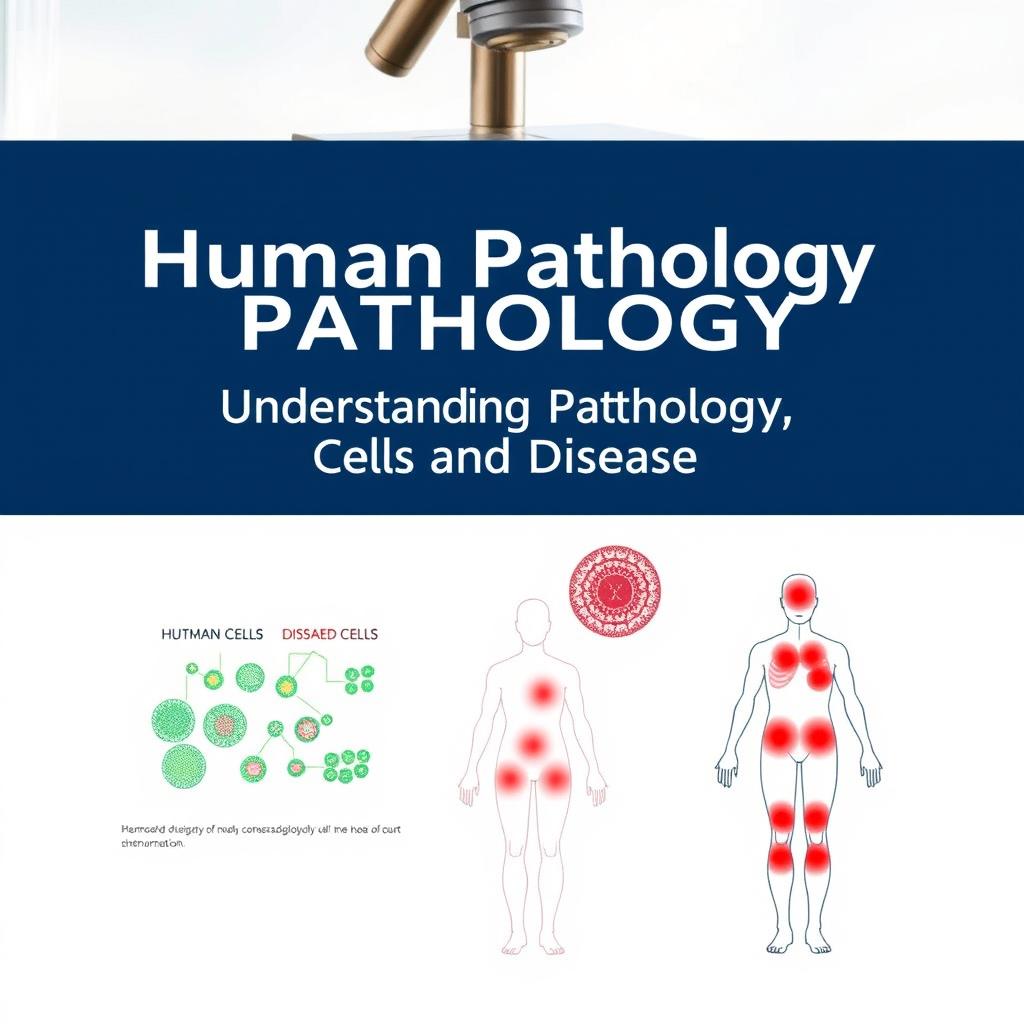 A professional layout for a human pathology presentation