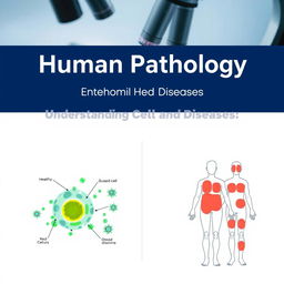 A professional layout for a human pathology presentation