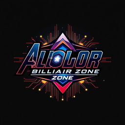 A very small logo featuring the text 'ALOLOR BILLIARD ZONE' styled in a font reminiscent of the Avengers logo, which conveys a sense of strength and excitement