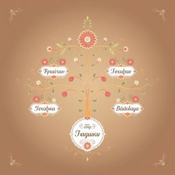 A family tree diagram titled 'Сім'я Судаків' featuring the following members: Андрій, Степан, Палажка, Петро, Павло, and Ганна