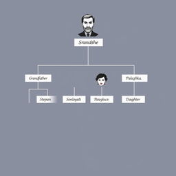 A family tree diagram showcasing the Sudak family lineage