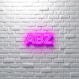 A high-quality image featuring a textured, 3D white brick wall as the background