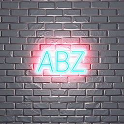 A high-quality image featuring a textured, 3D white brick wall as the background