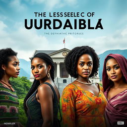 A movie poster featuring a striking background of a museum set in the stunning biodiversity of Urdaibai