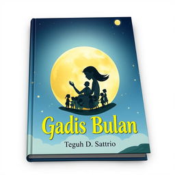 A charming book cover designed in the dimensions of 14:21 featuring a beautiful cartoon illustration