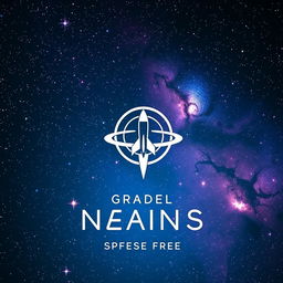 A stunning book cover design featuring a captivating starry night sky filled with twinkling stars, swirling galaxies, and vibrant nebulae