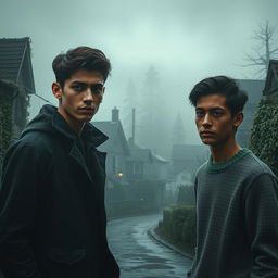 In a small, picturesque town shrouded in mist, two young men from different backgrounds form an unexpected bond