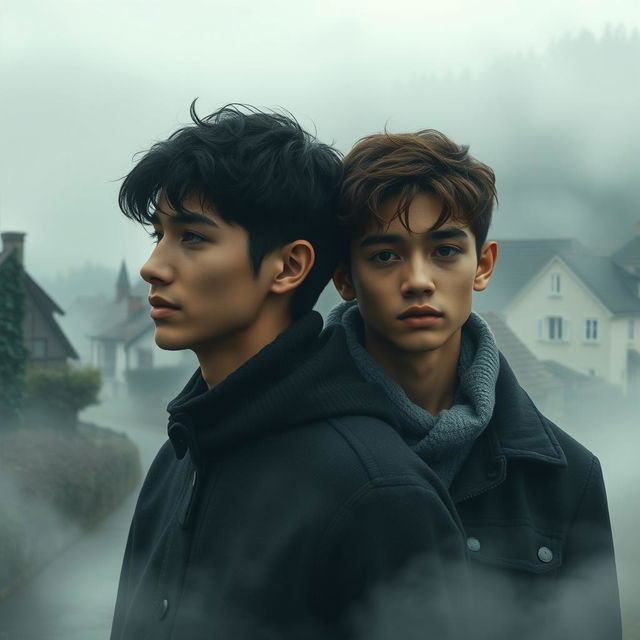 In a small, picturesque town shrouded in mist, two young men from different backgrounds form an unexpected bond