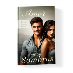 A stunning book cover featuring a handsome, muscular young man with a charming smile, his physique accentuated by a well-fitted shirt