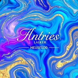 A beautifully designed eBook cover featuring a vibrant abstract background with swirling colors of blue, purple, and gold