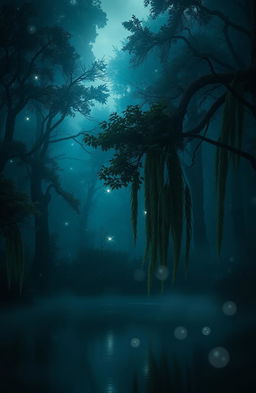 A beautifully dark environment that encapsulates a sense of imagination and tranquility
