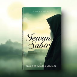 A captivating book cover design for an English novel titled 'Dewan Sabir' by Golam Mahammad